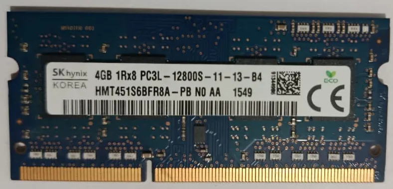 Memoria RAM Hynix - 4GB - DDR3L